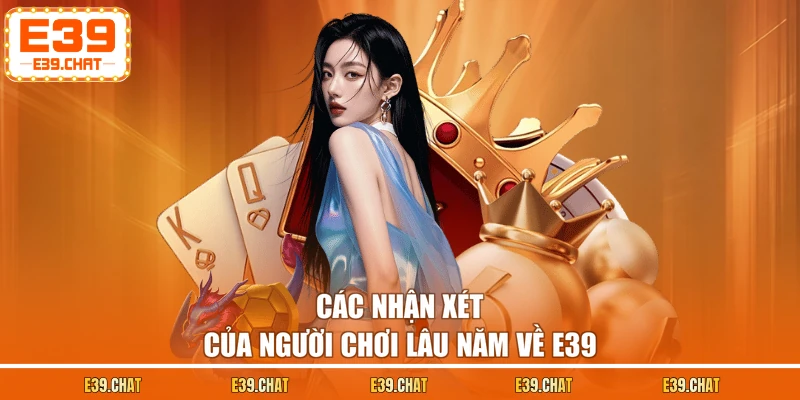 Các nhận xét của người chơi lâu năm về E39