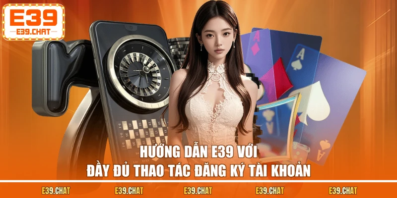 Hướng dẫn E39 với đầy đủ thao tác đăng ký tài khoản